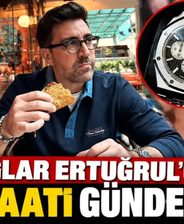 Çağlar Ertuğrul’un Lüks Saati Gündemde