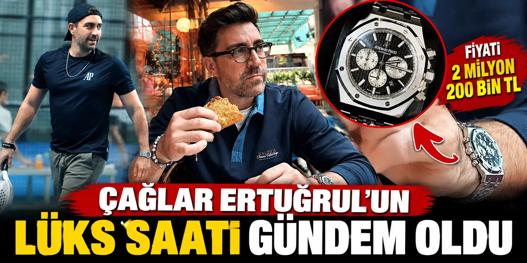 Çağlar Ertuğrul’un kolundaki saat olay oldu! Değeri dudak uçuklattı