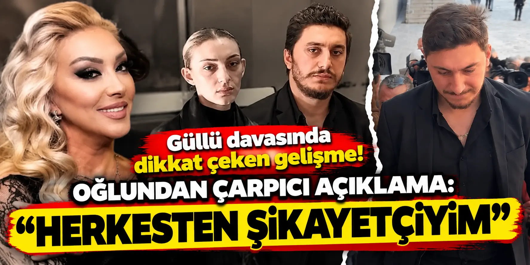 Güllü davasında tansiyon yükseldi! Oğlundan dikkat çeken suç duyurusu