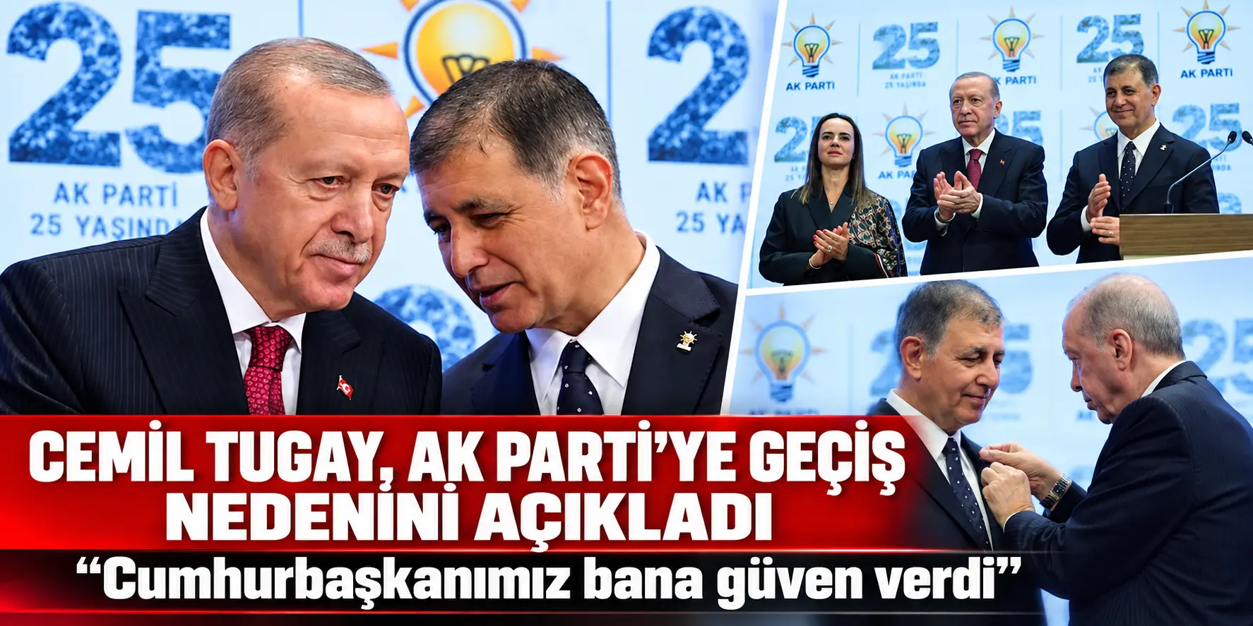 Cemil Tugay’dan AK Parti Çıkışı! Erdoğan Detayı Gündeme Damga Vurdu