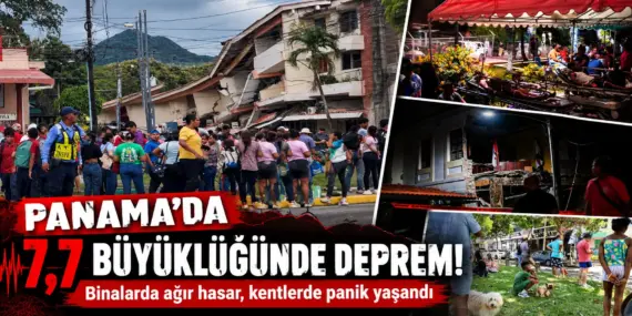 Panama 7,7’lik depremle sarsıldı! Hasarın boyutu ortaya çıktı