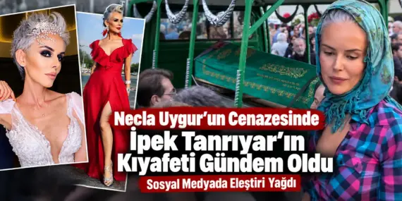 Necla Uygur’un Cenazesinde İpek Tanrıyar’ın Kıyafeti Olay Oldu! Sosyal Medyada Tepki Çekti