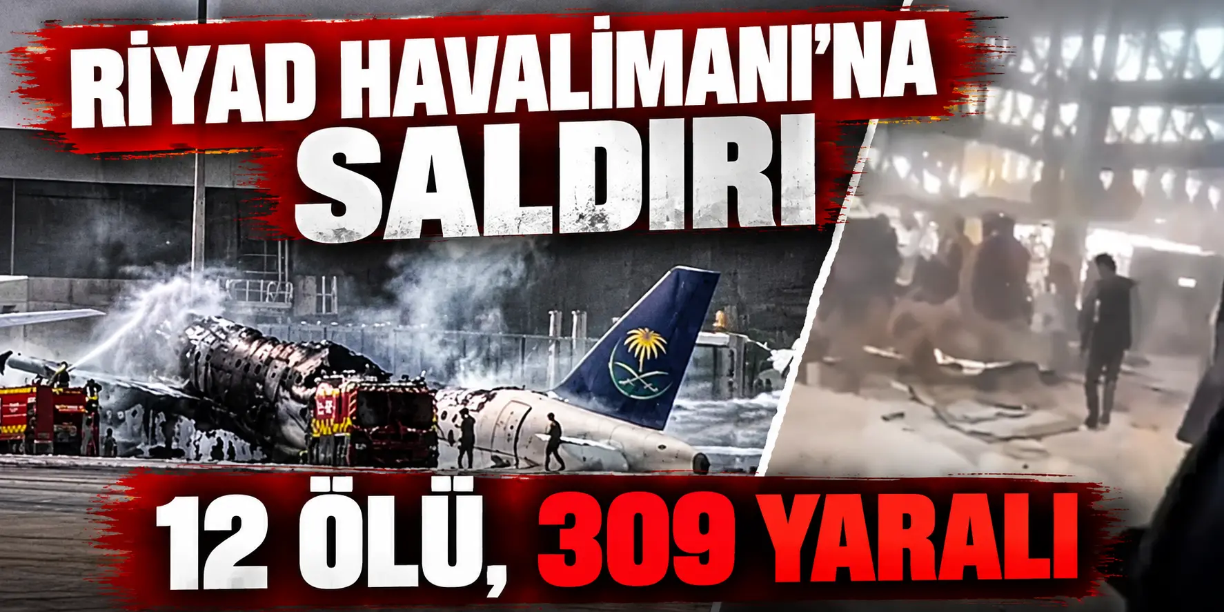 Suudi Arabistan’da Dehşet! Riyad Havalimanı Kana Bulandı