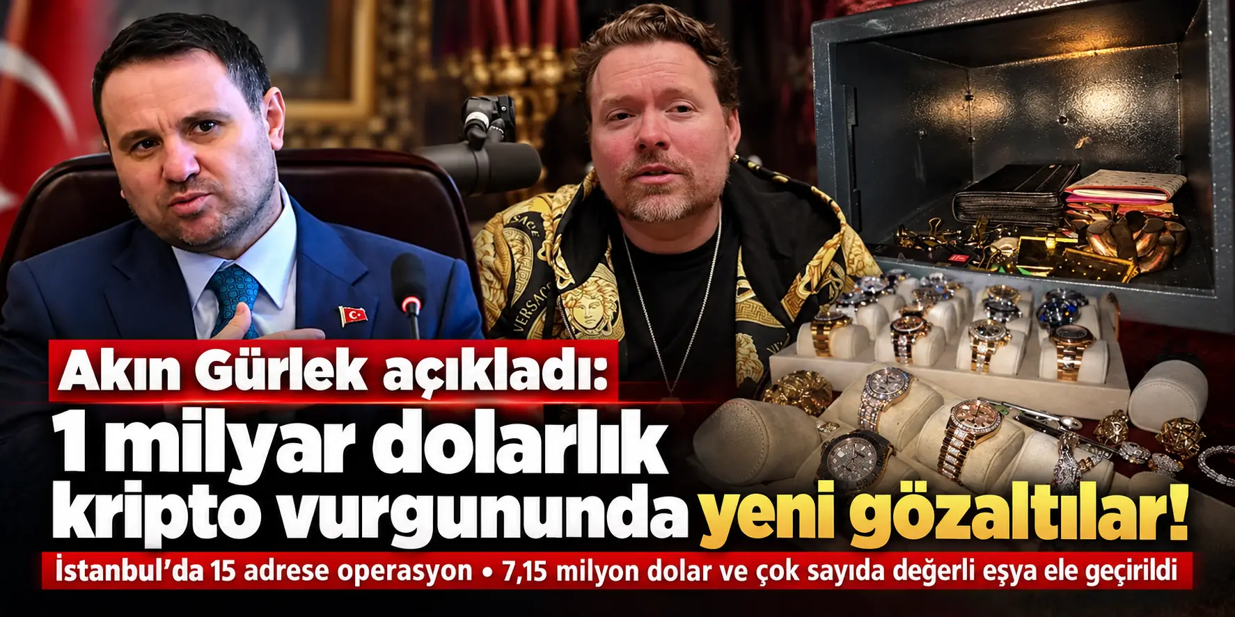 1 Milyar Dolarlık Kripto Vurgununda İstanbul Operasyonu! 7 Milyon Dolar Ele Geçirildi
