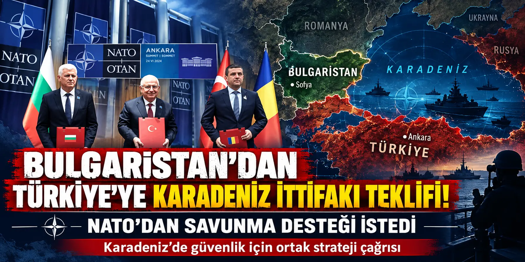 Bulgaristan’dan Türkiye’ye Kritik Teklif! Karadeniz İçin Üçlü İttifak Gündemde