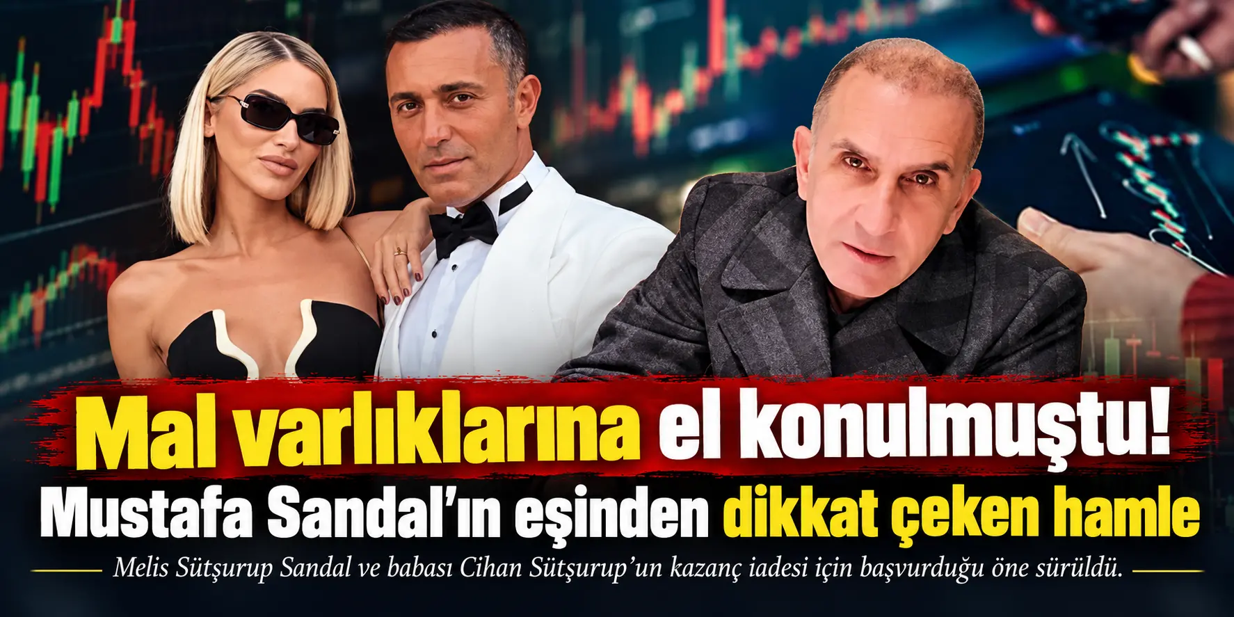 Mustafa Sandal’ın eşinden flaş hamle! Milyarlarca liralık kazancı iade etmek istiyor