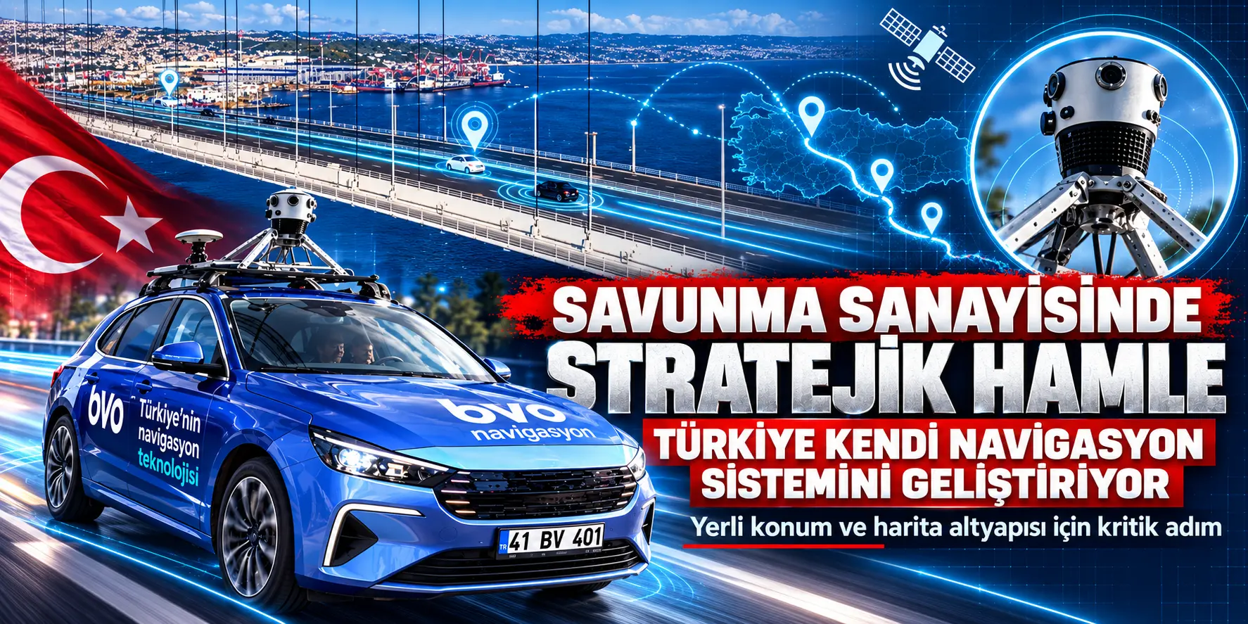 Savunma sanayisinde ezber bozan hamle! Türkiye kendi navigasyonunu geliştiriyor