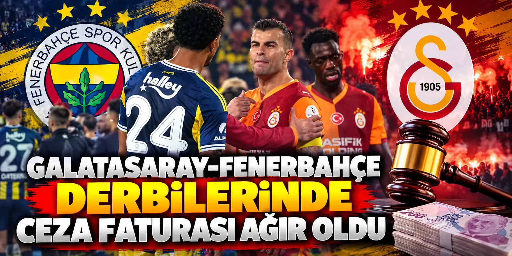 Derbi Ceza Faturası Ağır Oldu