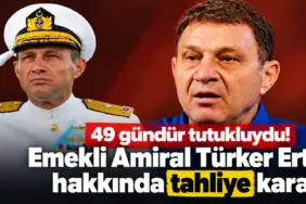 Emekli Amiral İçin Tahliye Kararı
