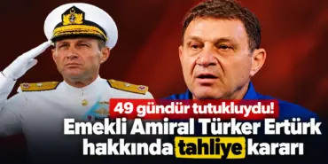 Emekli Amiral İçin Tahliye Kararı