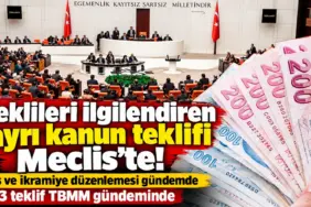 Emeklileri İlgilendiren Üç Kanun Teklifi