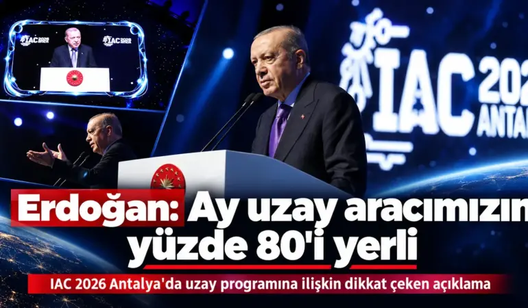 Erdoğan Duyurdu: Türkiye’nin Ay Uzay Aracında Yüzde 80 Yerlilik Gururu