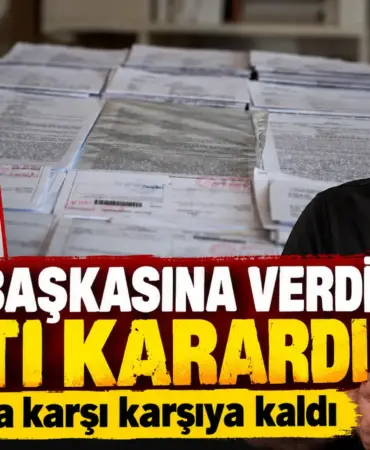 Evrak Yığınıyla Çarpıcı Haber Kolajı