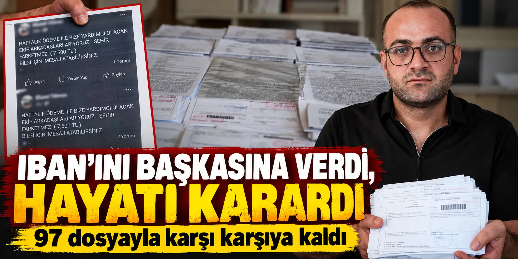 IBAN’ını Başkasına Verdi, Hayatı Karardı: 97 Dosyayla Karşı Karşıya!