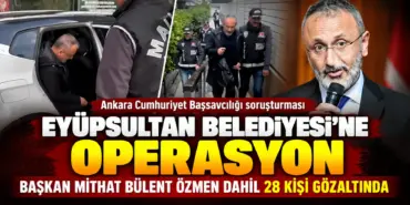 Eyüpsultan Operasyonu_ 28 Gözaltı