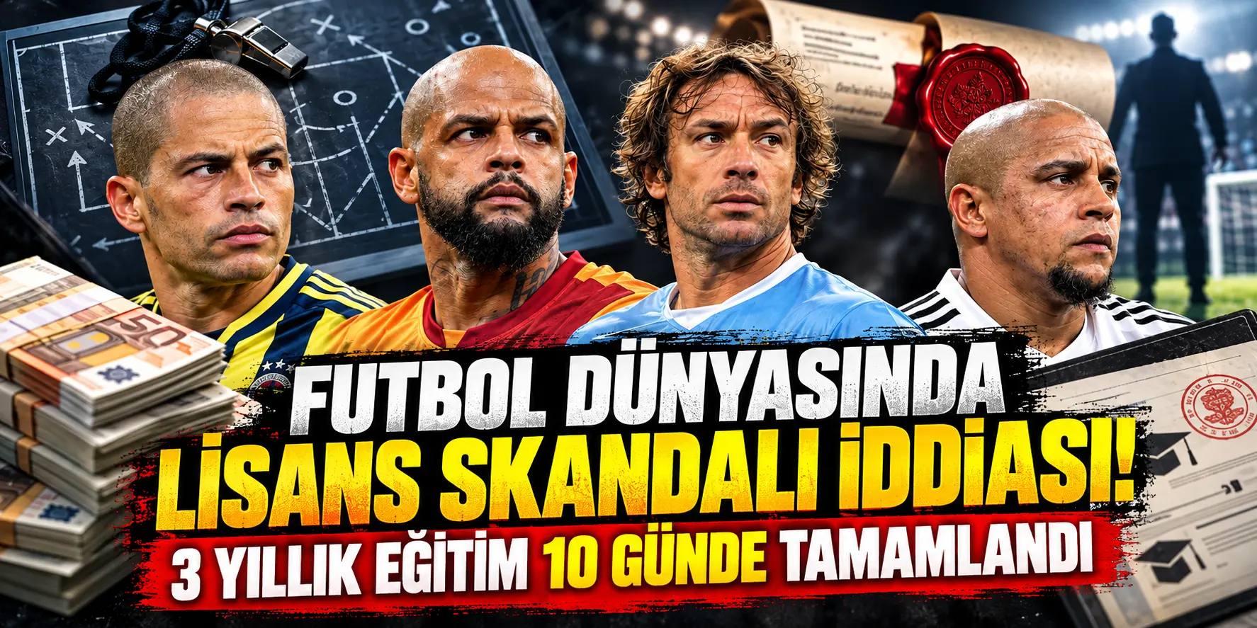 3 Yıllık Diplomayı 10 Günde Verdiler! Alex, Melo ve Lugano’nun Adı Geçiyor