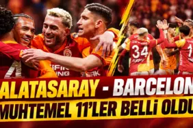 Galatasaray Barcelona Maç Önü Coşkusu
