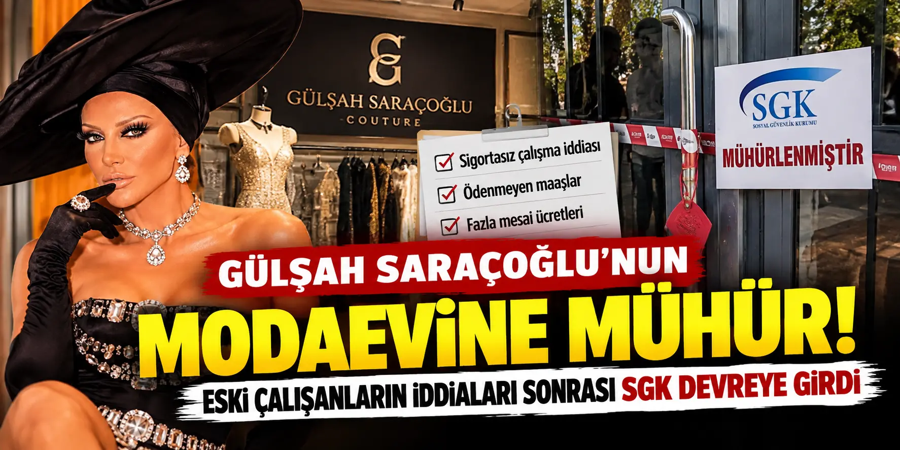 Gülşah Saraçoğlu’nun Modaevine Mühür!