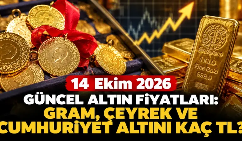 Altın Fiyatlarında Kritik Gün! Gram, Çeyrek ve Cumhuriyet Altını Kaç TL Oldu?