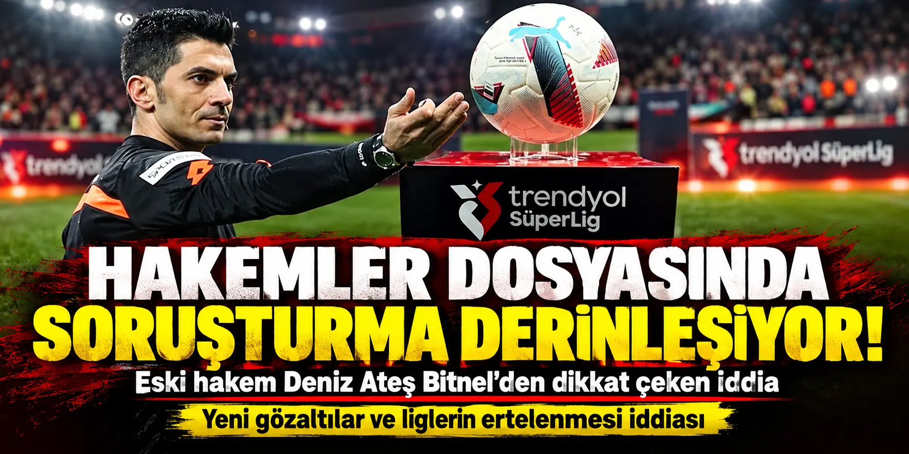 Hakemler dosyasında bomba gelişme! Eski hakemden “Ligler ertelenebilir” iddiası