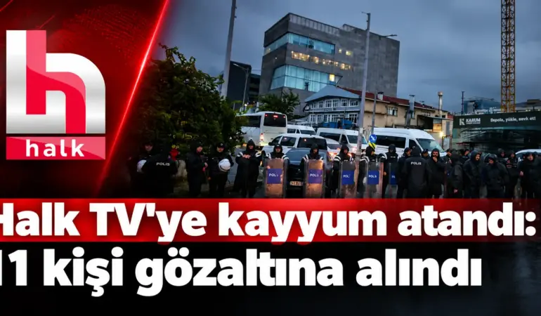 Halk TV’ye Kayyum Atandı! Polis Baskını Sonrası Yayınlar Durduruldu