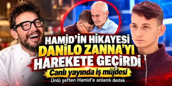 Hamid’in Hayatını Değiştirecek Teklif! Danilo Şef Canlı Yayında Duyurdu