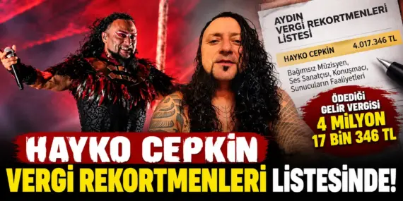Hayko Cepkin vergi rekortmenleri listesinde! Ödediği rakam dudak uçuklattı