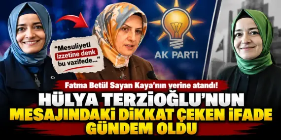 Fatma Betül Sayan Kaya’nın yerine geldi! Hülya Terzioğlu’ndan olay yaratan mesaj