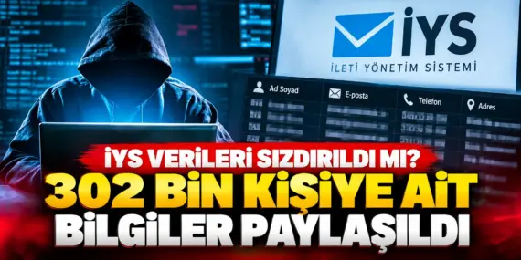 302 bin kişinin verileri tehlikede mi? İYS’ye ait olduğu öne sürülen kayıtlar sızdırıldı