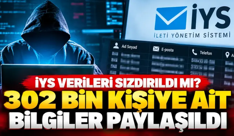 İYS Veri Sızıntısı Gündemde
