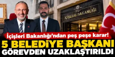 İçişleri Bakanlığı’ndan Peş Peşe Karar