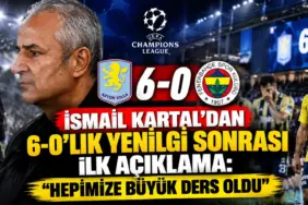 İsmail Kartal’dan 6-0 Sonrası İlk Açıklama