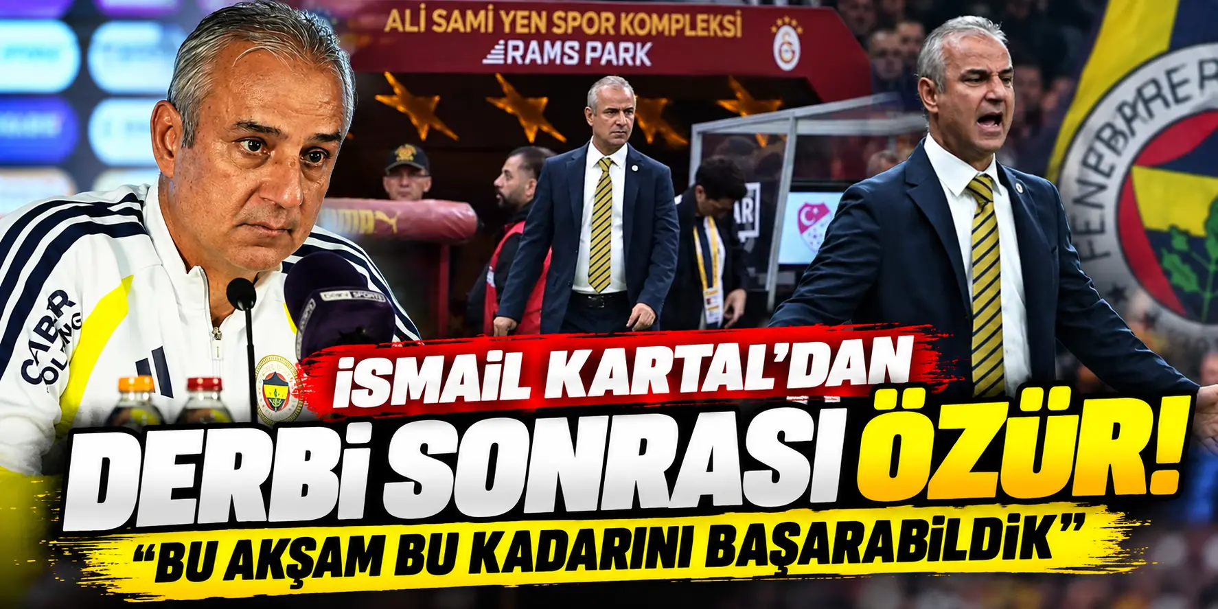 Galatasaray Yenilgisi Sonrası İsmail Kartal’dan Taraftara Özür