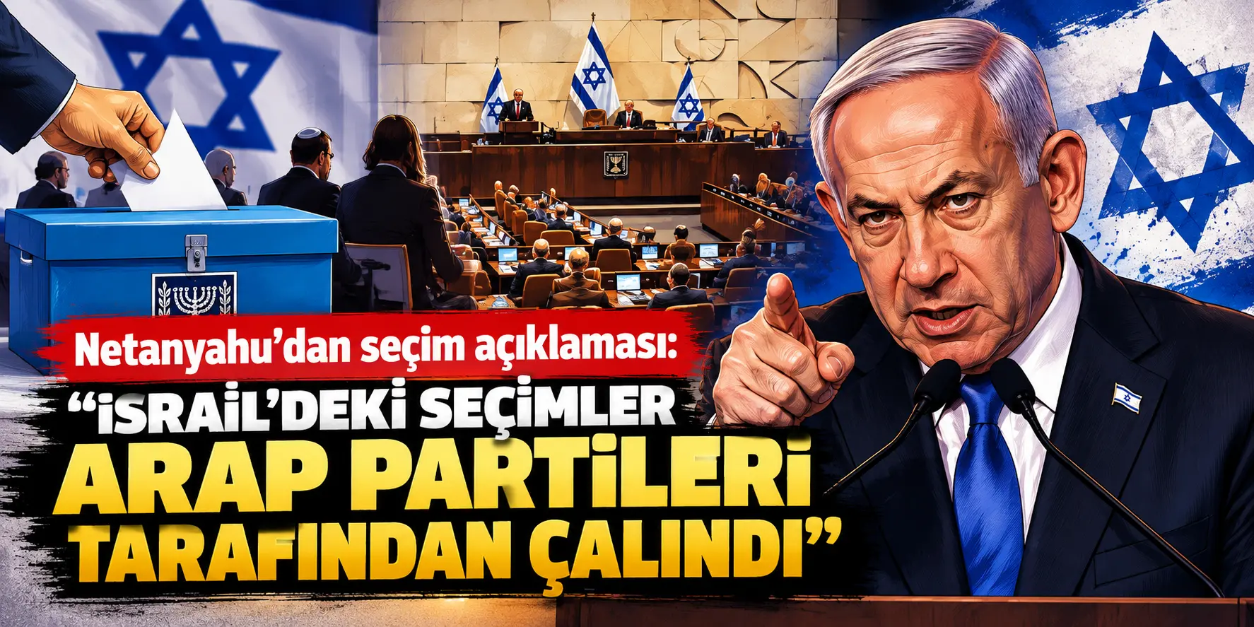 İsrail Seçimleri_ Netanyahu’dan Sert İddia