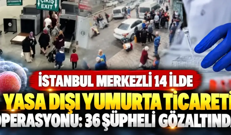 14 İlde Yasa Dışı Yumurta Ticareti Operasyonu! 36 Şüpheli Gözaltında