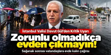 İstanbul’da Şiddetli Yağış Uyarısı