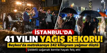 İstanbul’da Yağış Rekoru_ Sel Kurtarma Dramı