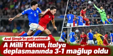 İtalya Deplasmanında Millî Takım Mağlubiyeti