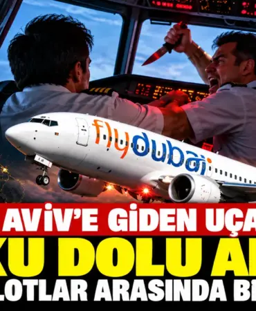 Kokpitte Gerilim_ Uçuş Rotasında Kaos