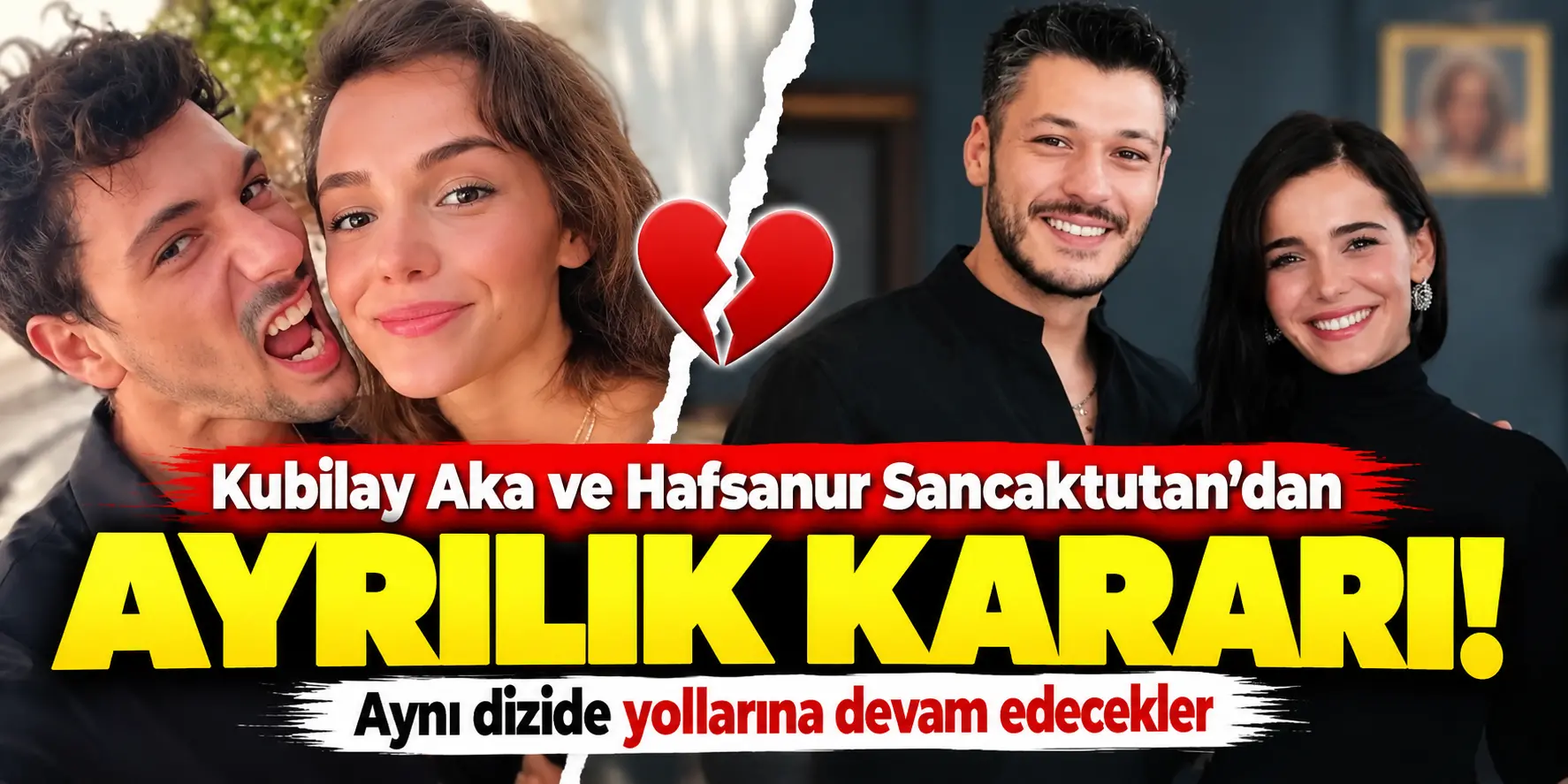 Kubilay Aka ve Hafsanur Sancaktutan ayrıldı! Aşkları sessiz sedasız bitti