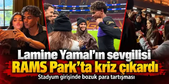 Lamine Yamal’ın Sevgilisine RAMS Park’ta Şok! Bozuk Para Krizi Çıkardı