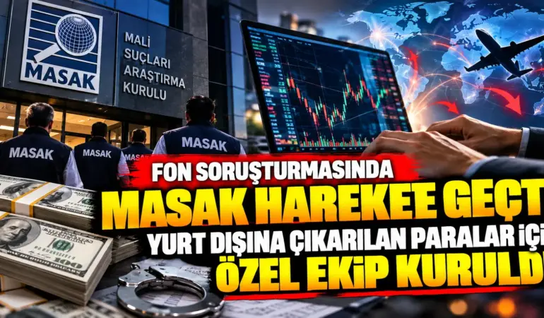 MASAK Harekete Geçti! Yurt Dışına Çıkarılan Paralar İçin Özel Tim Kuruldu