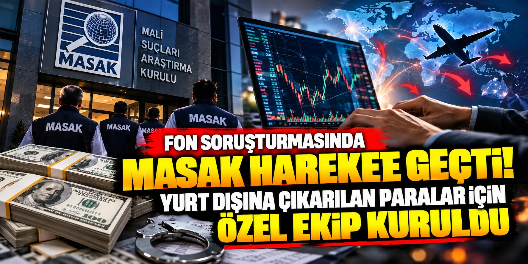 MASAK Harekete Geçti! Yurt Dışına Çıkarılan Paralar İçin Özel Tim Kuruldu