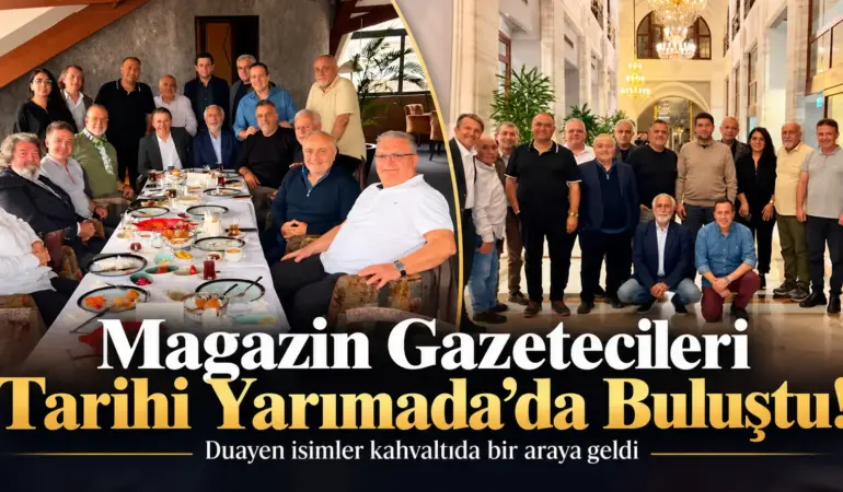 Nurettin Soydan’dan Anlamlı Organizasyon! Magazin Dünyasının Önemli İsimleri Buluştu