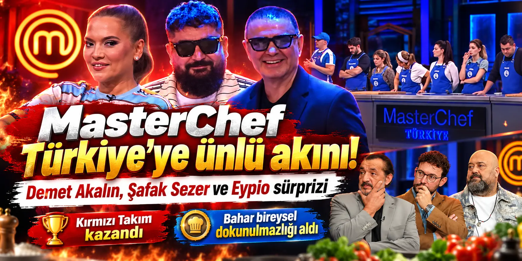 MasterChef’te Ünlü Akını!