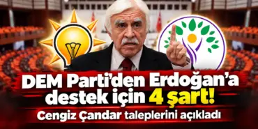 Meclis’te Dört Şart Gündemi