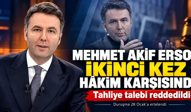 Mehmet Akif Ersoy’un Tahliye Talebi Reddedildi! Duruşma Ertelendi