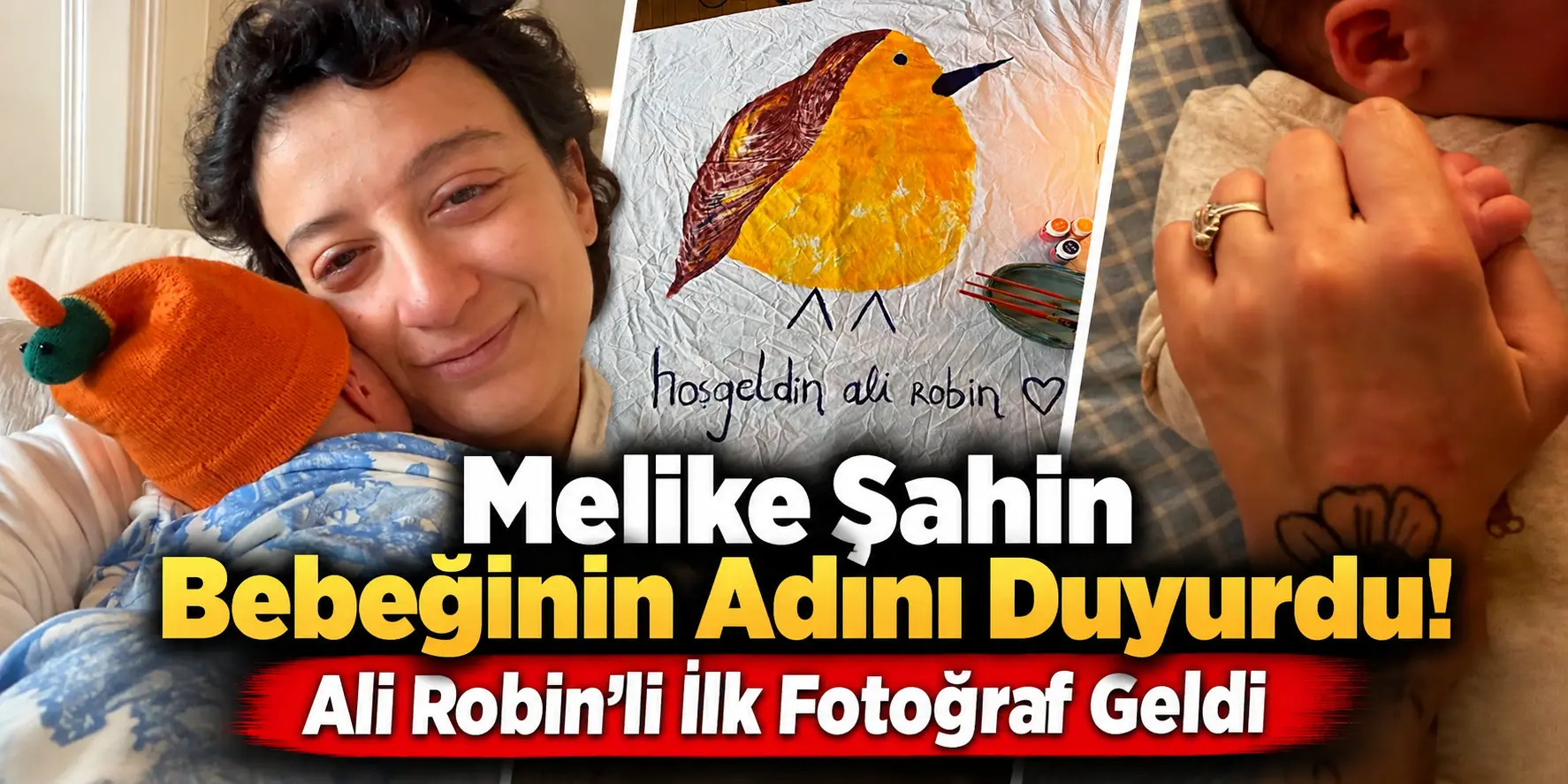 Melike Şahin Anne Oldu! Bebeğinin Adını İlk Kez Duyurdu