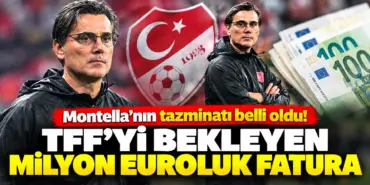 Montella’nın Milyon Euroluk Tazminatı