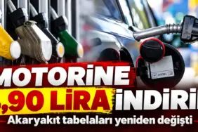 Motorine 4,90 Lira İndirim